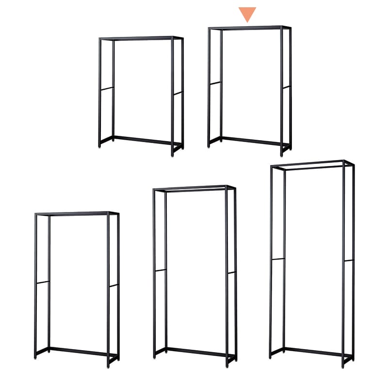 ストア・エキスプレス 店舗什器 ラテラル・ロコ 本体 ブラック 幅90cm/奥行35×高さ150cm 61-808-61-2 1台(ご注文単位1台)【直送品】