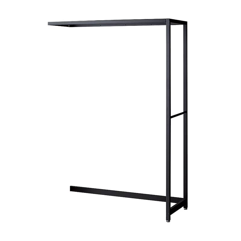 ストア・エキスプレス 店舗什器　ラテラル・ロコ　連結タイプ　ブラック 幅90cm／奥行35×高さ135cm 61-808-62-1 1台（ご注文単位1台）【直送品】