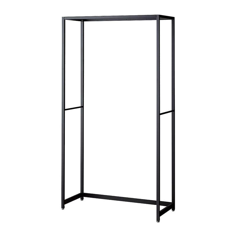 ストア・エキスプレス 店舗什器　ラテラル・ロコ　本体　ブラック 幅90cm／奥行40×高さ180cm 61-808-63-3 1台（ご注文単位1台）【直送品】