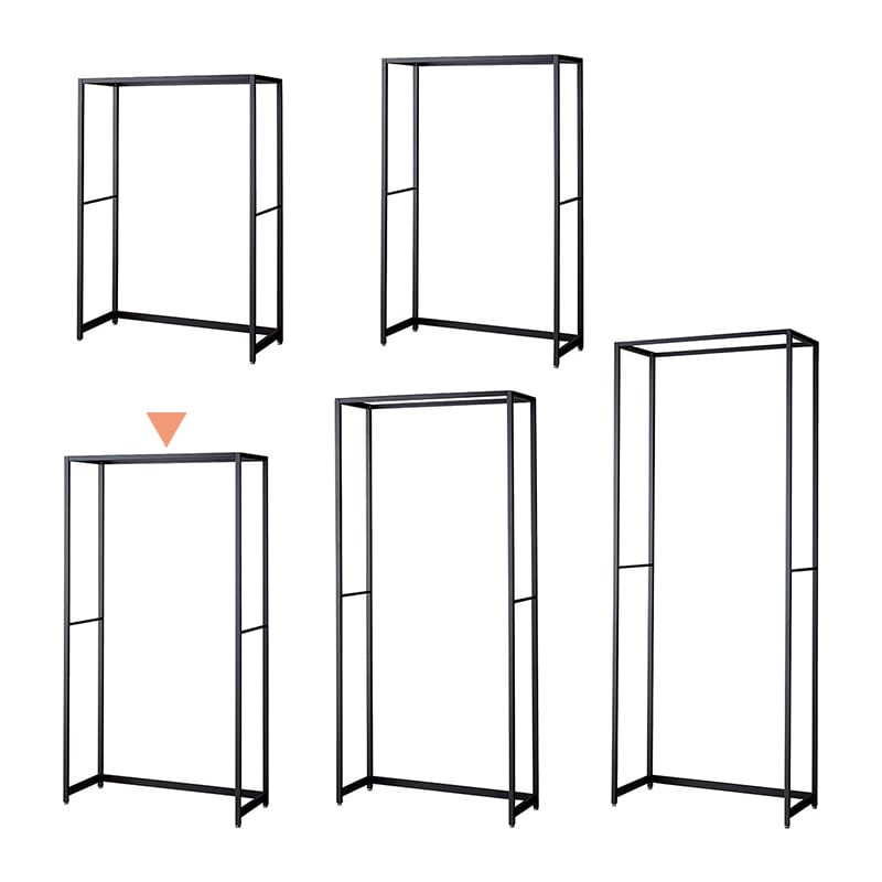 ストア・エキスプレス 店舗什器　ラテラル・ロコ　本体　ブラック 幅90cm／奥行40×高さ180cm 61-808-63-3 1台（ご注文単位1台）【直送品】