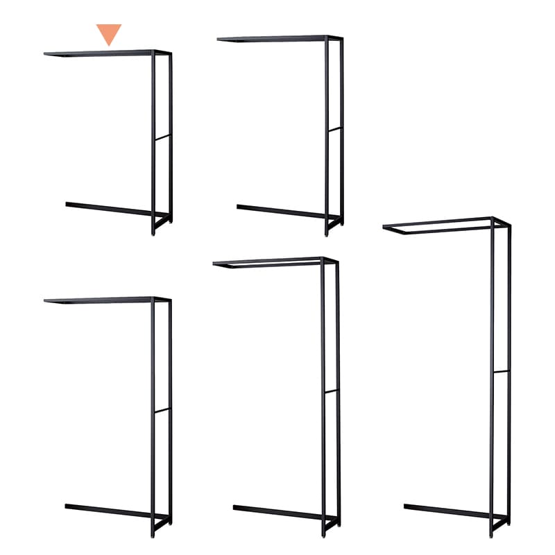 ストア・エキスプレス 店舗什器 ラテラル・ロコ 連結タイプ ブラック 幅90cm/奥行40×高さ135cm 61-808-64-1 1台(ご注文単位1台)【直送品】