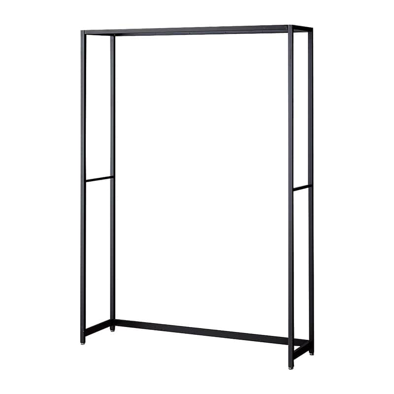 ストア・エキスプレス 店舗什器　ラテラル・ロコ　本体　ブラック 幅120cm／奥行35×高さ180cm 61-808-65-3 1台（ご注文単位1台）【直送品】