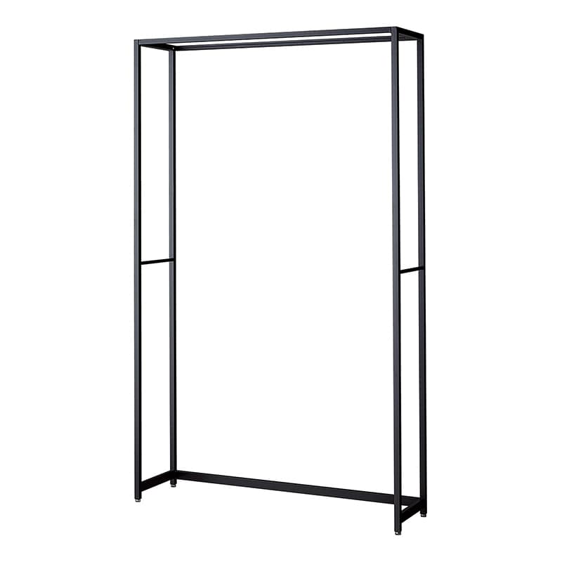 ストア・エキスプレス 店舗什器　ラテラル・ロコ　本体　ブラック 幅120cm／奥行40×高さ210cm 61-808-67-4 1台（ご注文単位1台）【直送品】