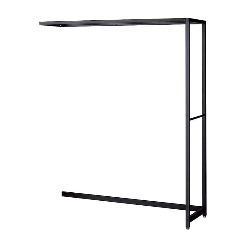 ストア・エキスプレス 店舗什器 ラテラル・ロコ 連結タイプ ブラック 幅120cm/奥行40×高さ150cm 61-808-68-2 1台(ご注文単位1台)【直送品】