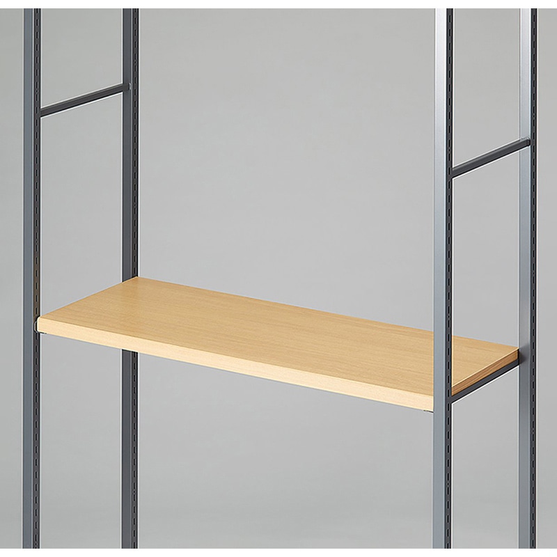 ストア・エキスプレス 店舗什器 ラテラル・ロコ 中間棚セット グレー用 90×35cm エクリュ 61-808-73-1 1セット(ご注文単位1セット)【直送品】