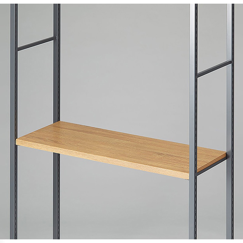 ストア・エキスプレス 店舗什器 ラテラル・ロコ 中間棚セット グレー用 90×35cm ラスティック柄 61-808-73-3 1セット(ご注文単位1セット)【直送品】