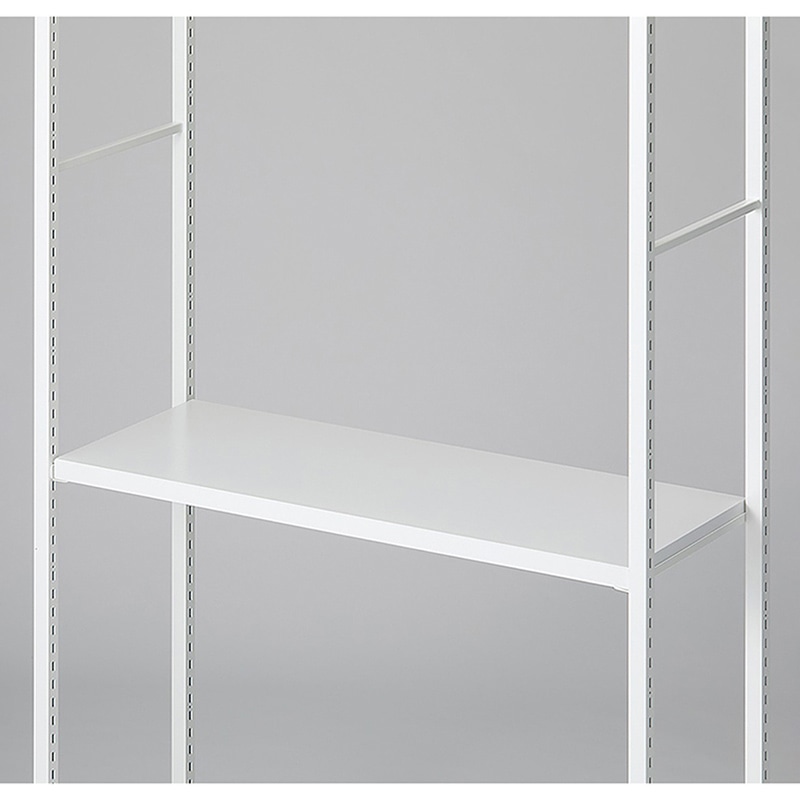ストア・エキスプレス 店舗什器 ラテラル・ロコ 中間棚セット ホワイト用 90×35cm ホワイト 61-808-74-2 1セット(ご注文単位1セット)【直送品】