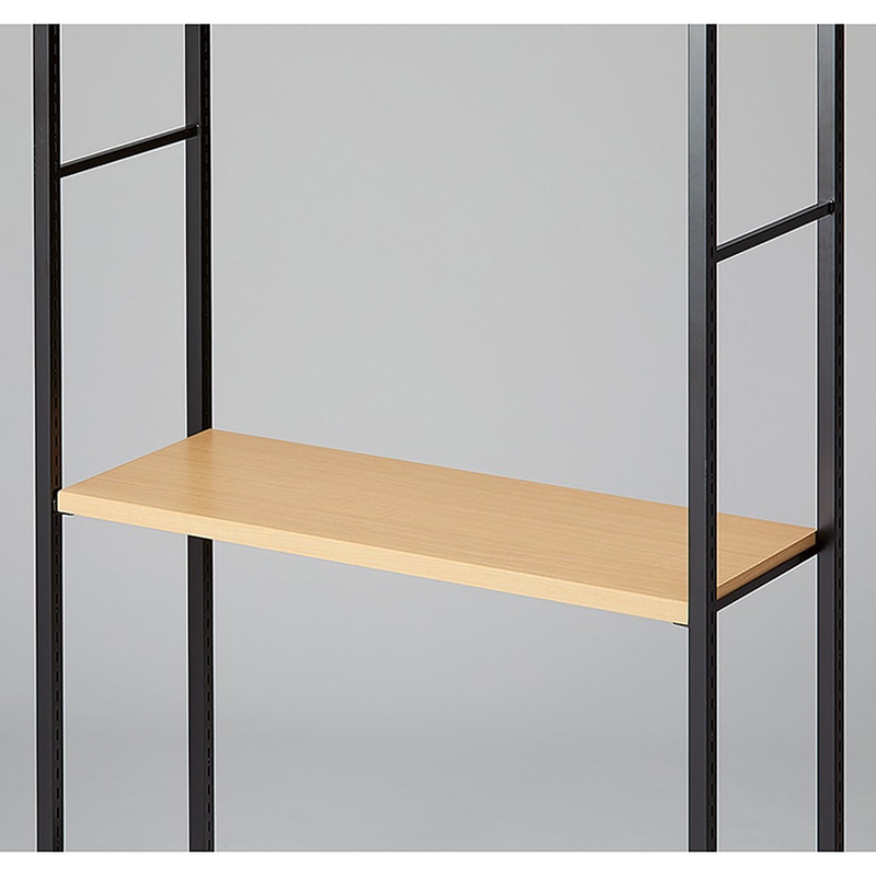 ストア・エキスプレス 店舗什器 ラテラル・ロコ 中間棚セット ブラック用 90×35cm エクリュ 61-808-75-1 1セット(ご注文単位1セット)【直送品】
