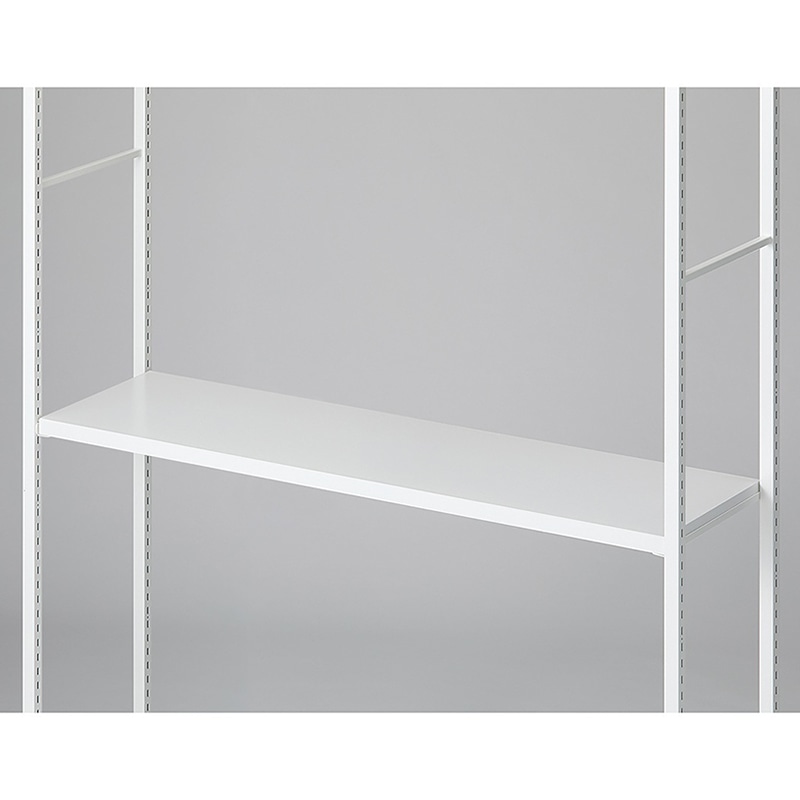 ストア・エキスプレス 店舗什器 ラテラル・ロコ 中間棚セット ホワイト用 120×35cm ホワイト 61-808-77-2 1セット(ご注文単位1セット)【直送品】