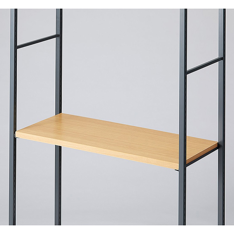 ストア・エキスプレス 店舗什器　ラテラル・ロコ　中間棚セット　グレー用 90×40cm　エクリュ 61-808-95-1 1セット（ご注文単位1セット）【直送品】