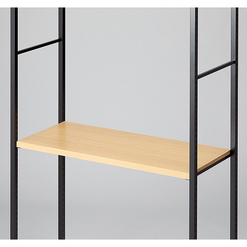 ストア・エキスプレス 店舗什器　ラテラル・ロコ　中間棚セット　ブラック用 90×40cm　エクリュ 61-808-97-1 1セット（ご注文単位1セット）【直送品】