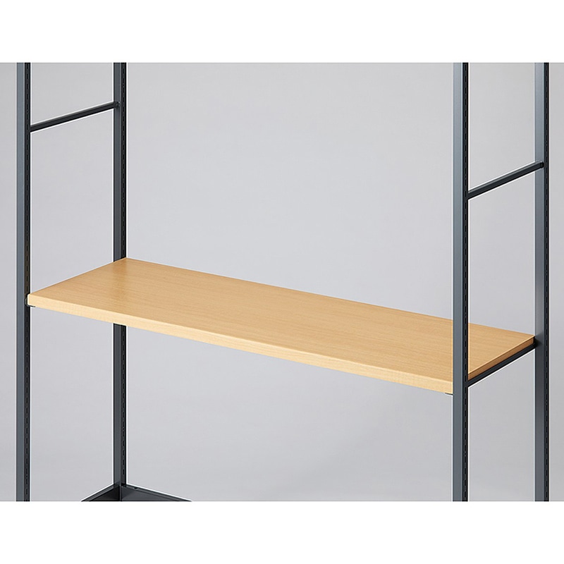 ストア・エキスプレス 店舗什器　ラテラル・ロコ　中間棚セット　グレー用 120×40cm　エクリュ 61-808-98-1 1セット（ご注文単位1セット）【直送品】