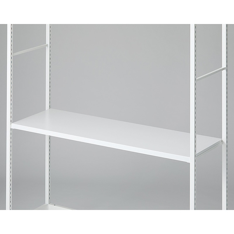 ストア・エキスプレス 店舗什器　ラテラル・ロコ　中間棚セット　ホワイト用 120×40cm　ホワイト 61-808-99-2 1セット（ご注文単位1セット）【直送品】