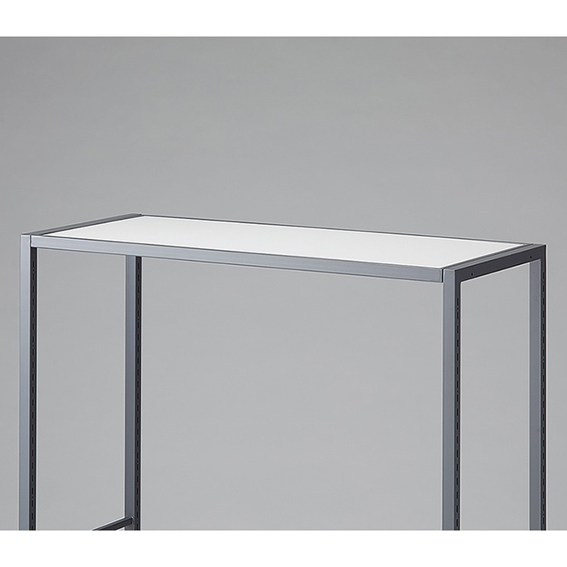 ストア・エキスプレス 店舗什器　ラテラル・ロコ　天板 90×40cm　ホワイト 61-808-91-2 1枚（ご注文単位1枚）【直送品】