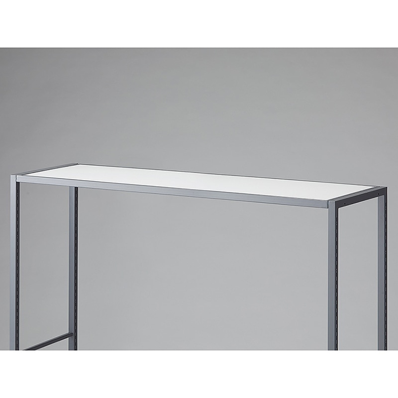 ストア・エキスプレス 店舗什器　ラテラル・ロコ　天板 120×40cm　ホワイト 61-808-92-2 1枚（ご注文単位1枚）【直送品】