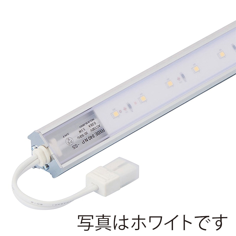 ストア・エキスプレス LED棚下照明 SSコネクタータイプ 斜め 90cm ブラック 昼白色 61-754-36-5 1セット(ご注文単位1セット)【直送品】