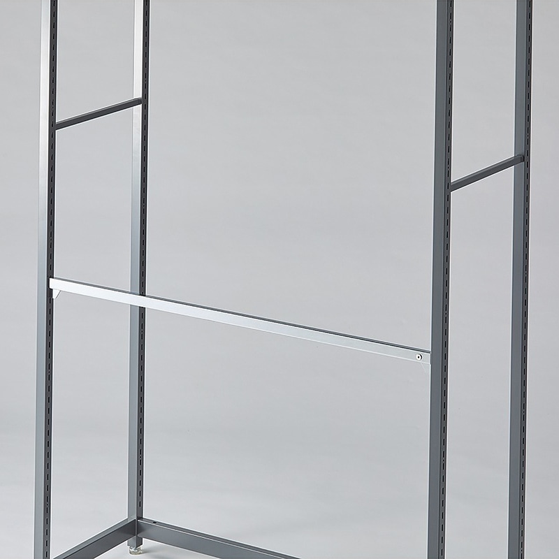 ストア・エキスプレス 店舗什器　ラテラル・ロコ　角バーハンガー スリット直付け　幅90cm用 61-809-16-1 1セット（ご注文単位1セット）【直送品】