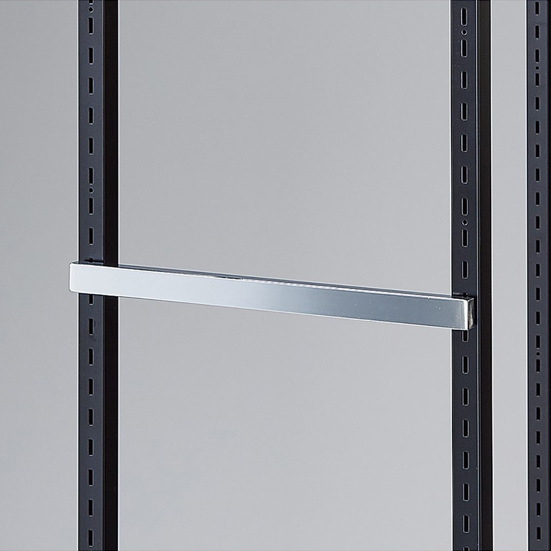 ストア・エキスプレス 店舗什器　ラテラル・ロコ　エンド用角バー 奥行35cm用 61-818-17-1 1本（ご注文単位1本）【直送品】