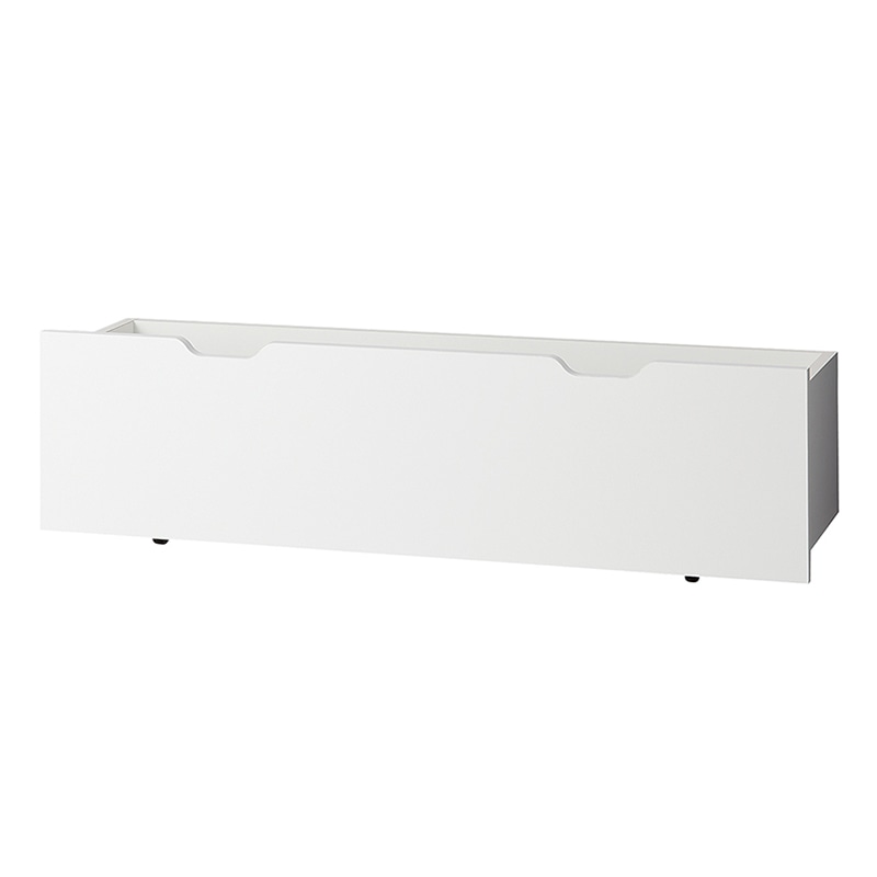 ストア・エキスプレス 店舗什器　ラテラル・ロコ　収納トロッコ 120×35cm用　ホワイト 61-808-40-2 1台（ご注文単位1台）【直送品】