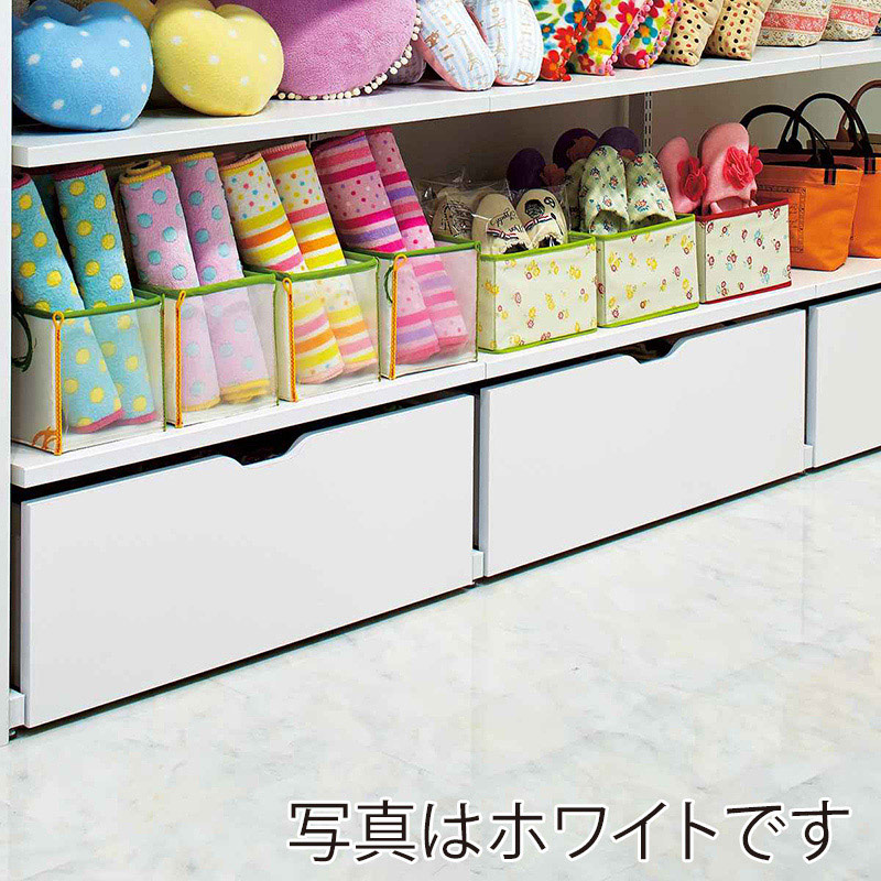 ストア・エキスプレス 店舗什器 ラテラル・ロコ 収納トロッコ 90×40cm用 ラスティック柄 61-751-69-5 1台(ご注文単位1台)【直送品】