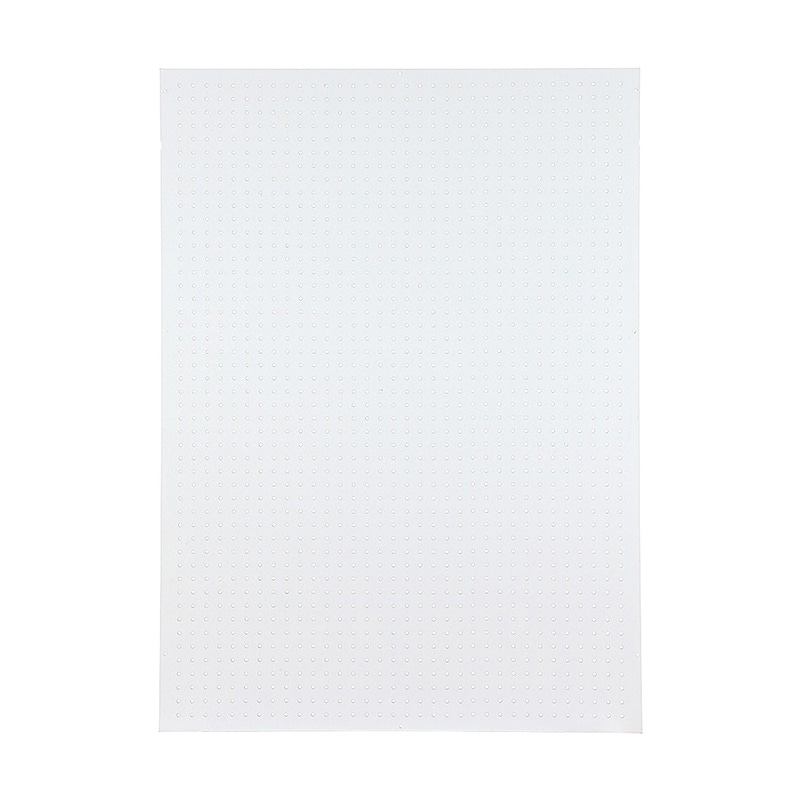 ストア・エキスプレス 店舗什器　ラテラル・ロコ　背面パネル　有孔 幅90×高さ135cm用　ホワイト 61-809-19-1 1枚（ご注文単位1枚）【直送品】