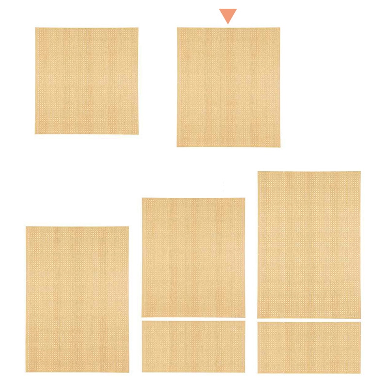 ストア・エキスプレス 店舗什器 ラテラル・ロコ 背面パネル 有孔 幅120×高さ150cm用 エクリュ 61-809-21-2 1枚(ご注文単位1枚)【直送品】