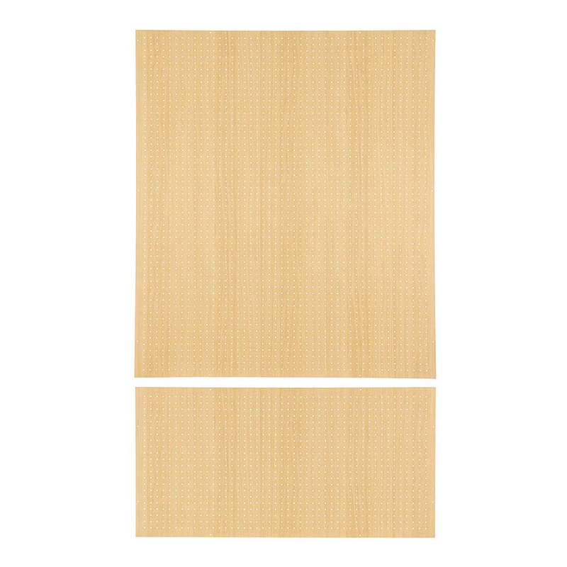 ストア・エキスプレス 店舗什器　ラテラル・ロコ　背面パネル　有孔 幅120×高さ210cm用　エクリュ 61-809-21-4 1セット（ご注文単位1セット）【直送品】