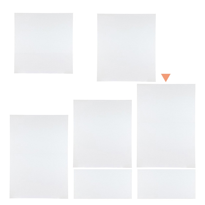 ストア・エキスプレス 店舗什器 ラテラル・ロコ 背面パネル 有孔 幅120×高さ240cm用 ホワイト 61-809-22-5 1セット(ご注文単位1セット)【直送品】