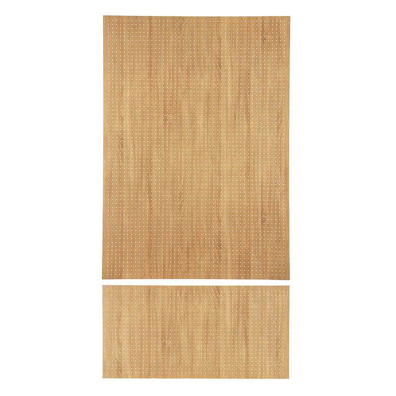 ストア・エキスプレス 店舗什器　ラテラル・ロコ　背面パネル　有孔 幅120×高240cm用　ラスティック柄 61-809-23-5 1セット（ご注文単位1セット）【直送品】