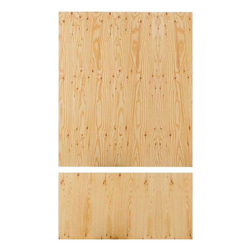 ストア・エキスプレス 店舗什器　ラテラル・ロコ　背面パネル　穴無し 幅120×高さ210cm用　ラーチ合板 61-818-23-4 1セット（ご注文単位1セット）【直送品】