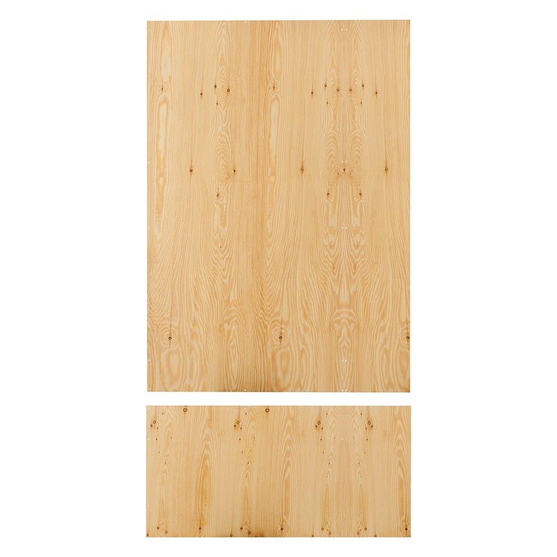 ストア・エキスプレス 店舗什器　ラテラル・ロコ　背面パネル　穴無し 幅120×高さ240cm用　ラーチ合板 61-818-23-5 1セット（ご注文単位1セット）【直送品】