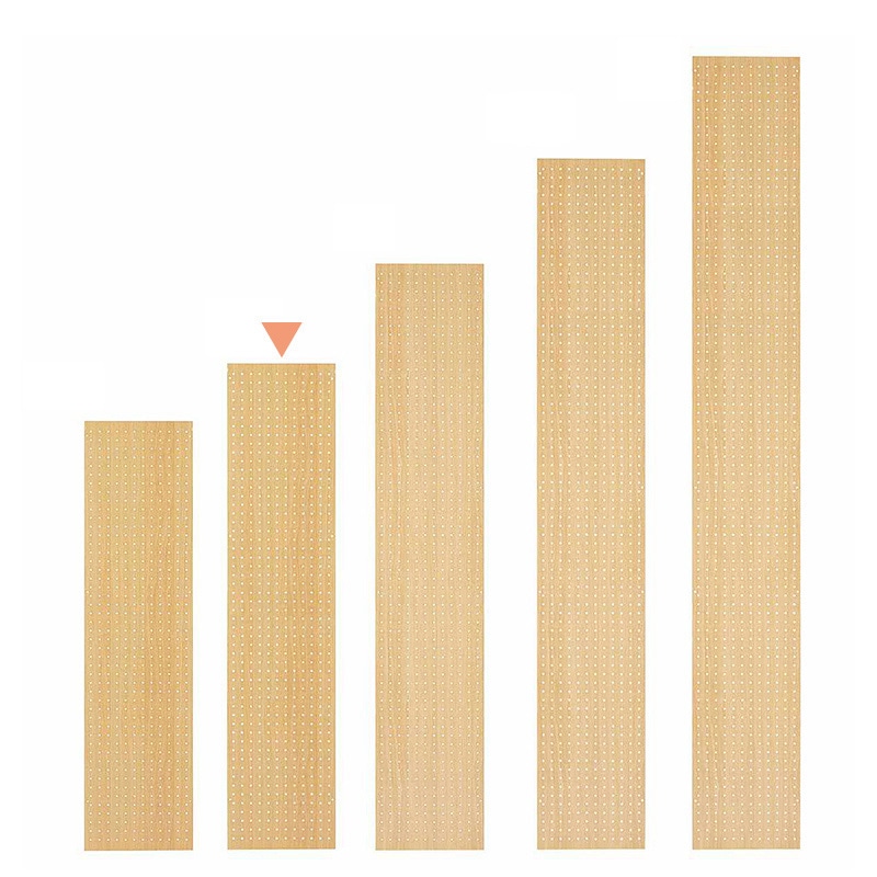 ストア・エキスプレス 店舗什器 ラテラル・ロコ サイドパネル 有孔 奥行35×高さ150cm用 エクリュ 61-808-83-2 1枚(ご注文単位1枚)【直送品】