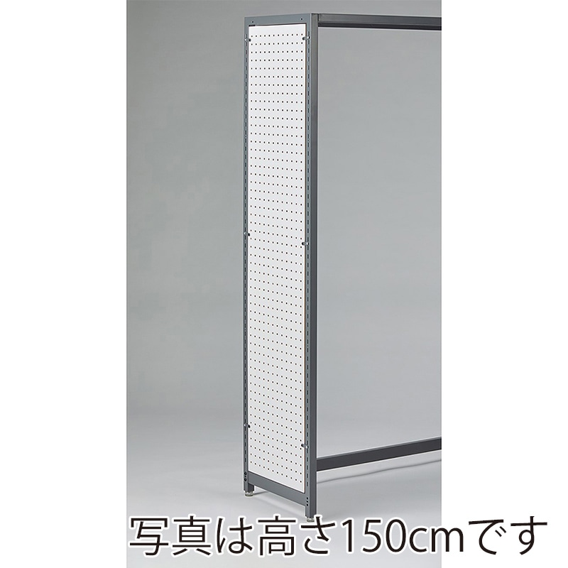 ストア・エキスプレス 店舗什器 ラテラル・ロコ サイドパネル 有孔 奥行35×高さ180cm用 ホワイト 61-808-84-3 1枚(ご注文単位1枚)【直送品】