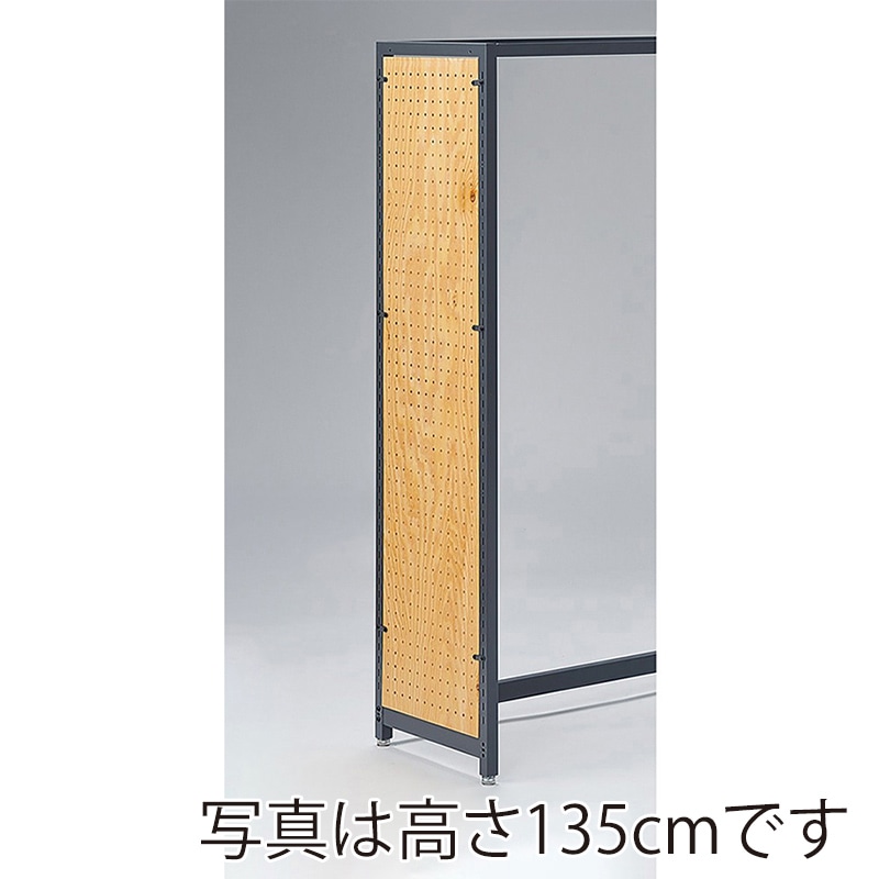 ストア・エキスプレス 店舗什器 ラテラル・ロコ サイドパネル 有孔 奥行35×高さ210cm用 ラーチ合板 61-818-24-4 1枚(ご注文単位1枚)【直送品】