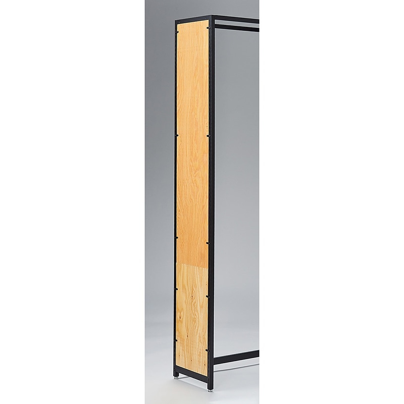 ストア・エキスプレス 店舗什器　ラテラル・ロコ　サイドパネル　穴無し 奥行35×高さ210cm用　ラーチ合板 61-818-25-4 1枚（ご注文単位1枚）【直送品】