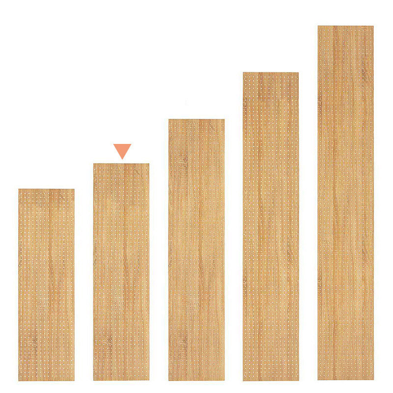 ストア・エキスプレス 店舗什器　ラテラル・ロコ　サイドパネル　有孔 奥行40×高150cm用　ラスティック柄 61-809-8-2 1枚（ご注文単位1枚）【直送品】