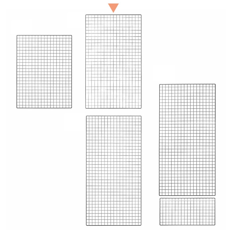ストア・エキスプレス 店舗什器　ラテラル・ロコ　背面ネット　幅90cm 高さ180cm用　グレー 61-809-27-2 1枚（ご注文単位1枚）【直送品】