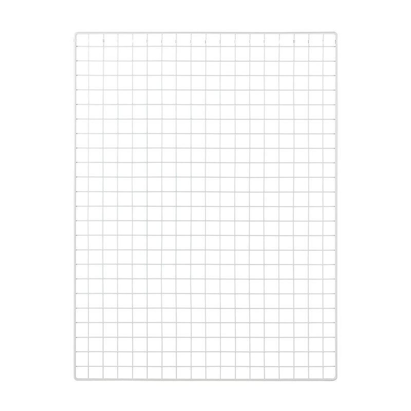 ストア・エキスプレス 店舗什器　ラテラル・ロコ　背面ネット　幅90cm 高さ135／150cm用　ホワイト 61-809-28-1 1枚（ご注文単位1枚）【直送品】