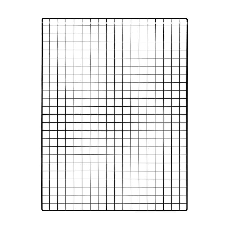 ストア・エキスプレス 店舗什器　ラテラル・ロコ　背面ネット　幅90cm 高さ135／150cm用　ブラック 61-809-29-1 1枚（ご注文単位1枚）【直送品】