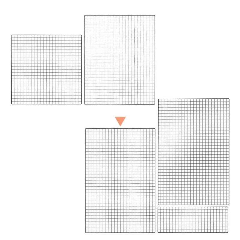 ストア・エキスプレス 店舗什器　ラテラル・ロコ　背面ネット　幅120cm 高さ210cm用　グレー 61-809-30-3 1枚（ご注文単位1枚）【直送品】