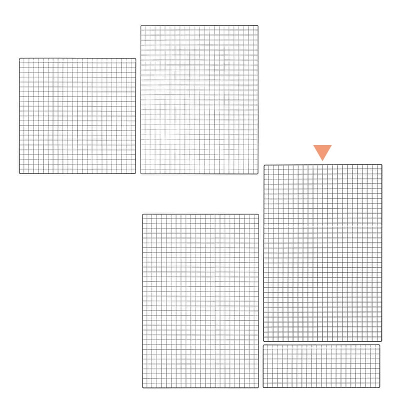 ストア・エキスプレス 店舗什器 ラテラル・ロコ 背面ネット 幅120cm 高さ240cm用 グレー 61-809-30-4 1枚(ご注文単位1枚)【直送品】