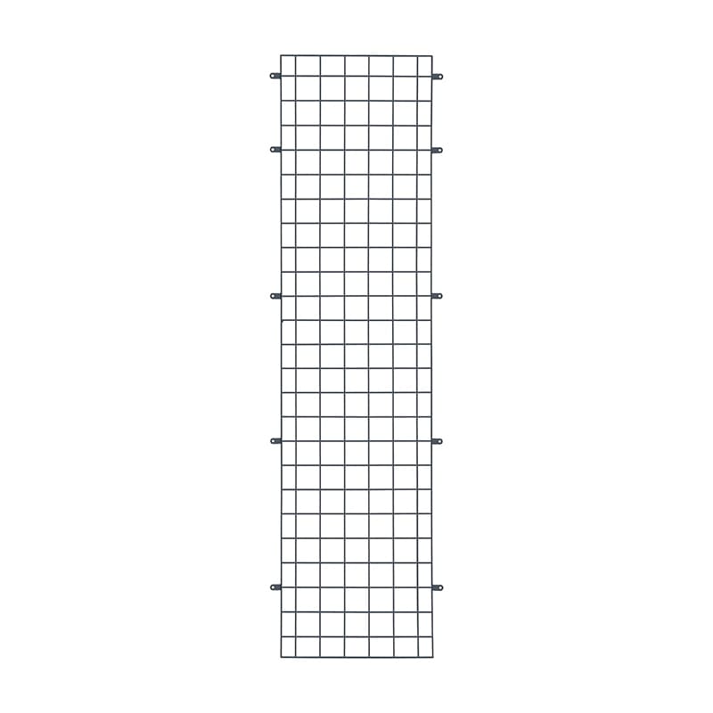 ストア・エキスプレス 店舗什器　ラテラル・ロコ　サイドネット 奥行35×高さ135cm用　グレー 61-818-28-1 1枚（ご注文単位1枚）【直送品】