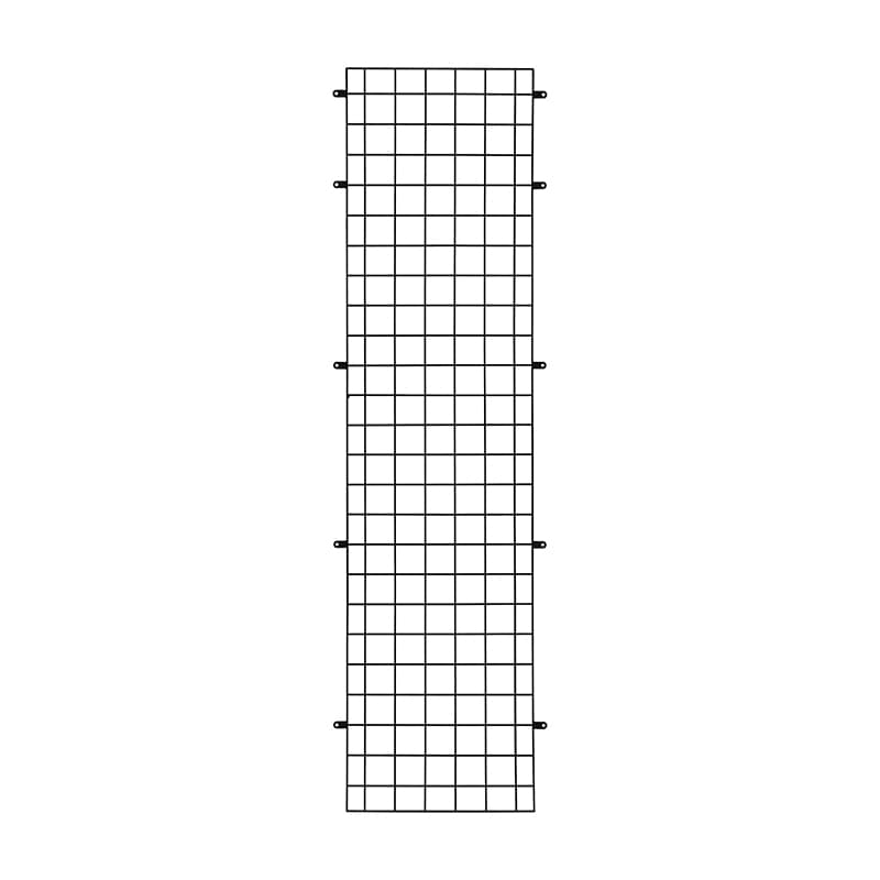 ストア・エキスプレス 店舗什器　ラテラル・ロコ　サイドネット 奥行35×高さ135cm用　ブラック 61-818-30-1 1枚（ご注文単位1枚）【直送品】