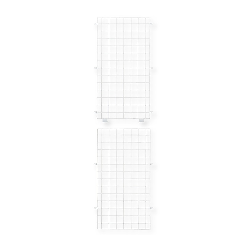 ストア・エキスプレス 店舗什器　ラテラル・ロコ　サイドネット 奥行40×高さ150cm用　ホワイト 61-818-32-2 1枚（ご注文単位1枚）【直送品】