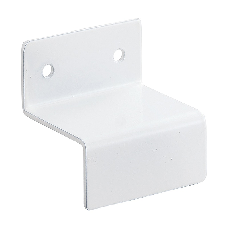 ストア・エキスプレス 店舗什器　ラテラル・ロコ　壁面固定金具 40mm角用　ホワイト 61-554-14-1 1個（ご注文単位1個）【直送品】