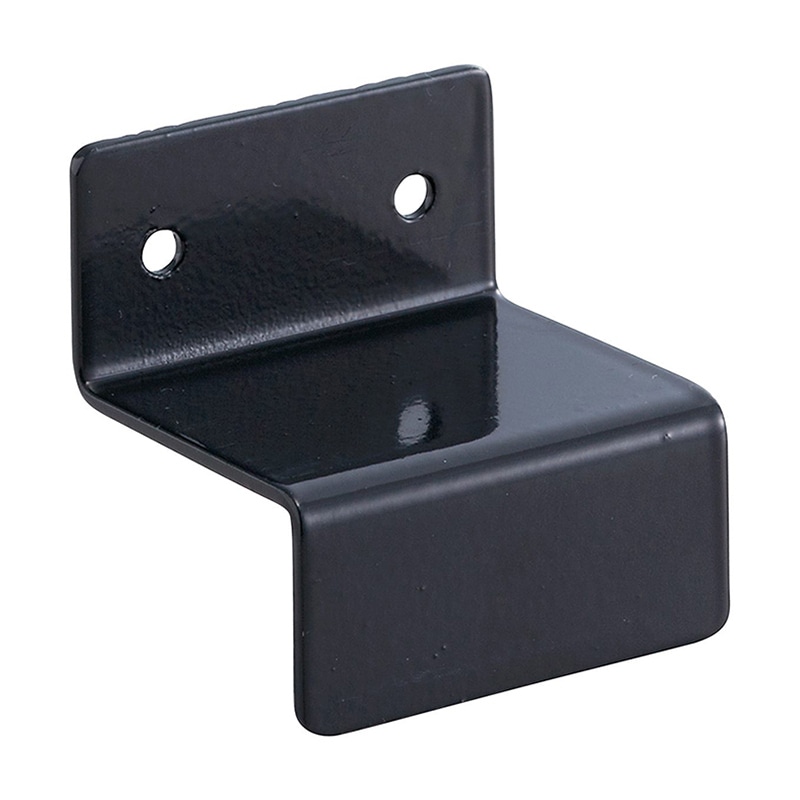 ストア・エキスプレス 店舗什器　ラテラル・ロコ　壁面固定金具 40mm角用　ブラック 61-554-14-2 1個（ご注文単位1個）【直送品】