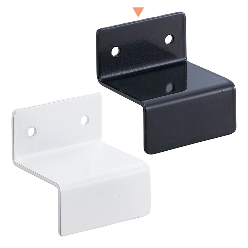 ストア・エキスプレス 店舗什器　ラテラル・ロコ　壁面固定金具 40mm角用　ブラック 61-554-14-2 1個（ご注文単位1個）【直送品】