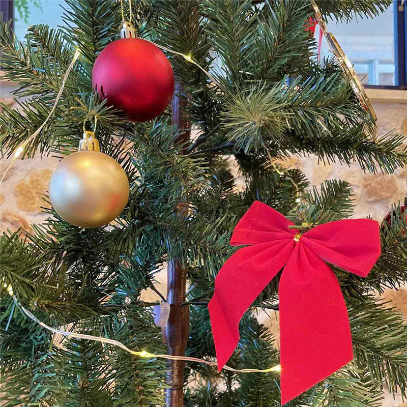 ストア・エキスプレス 48-23-1-2 スタンダードセットツリー レッド H120cm 1セット(ご注文単位1セット)【直送品】