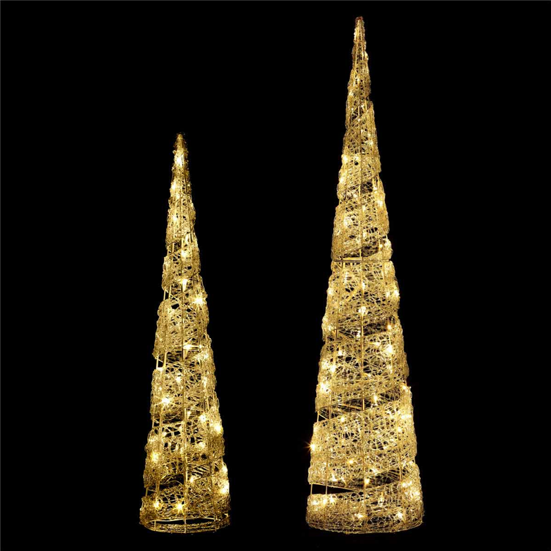 ストア・エキスプレス 48-70-4-2 LEDスパイラルコーンツリー 高さ150cm 1台(ご注文単位1台)【直送品】