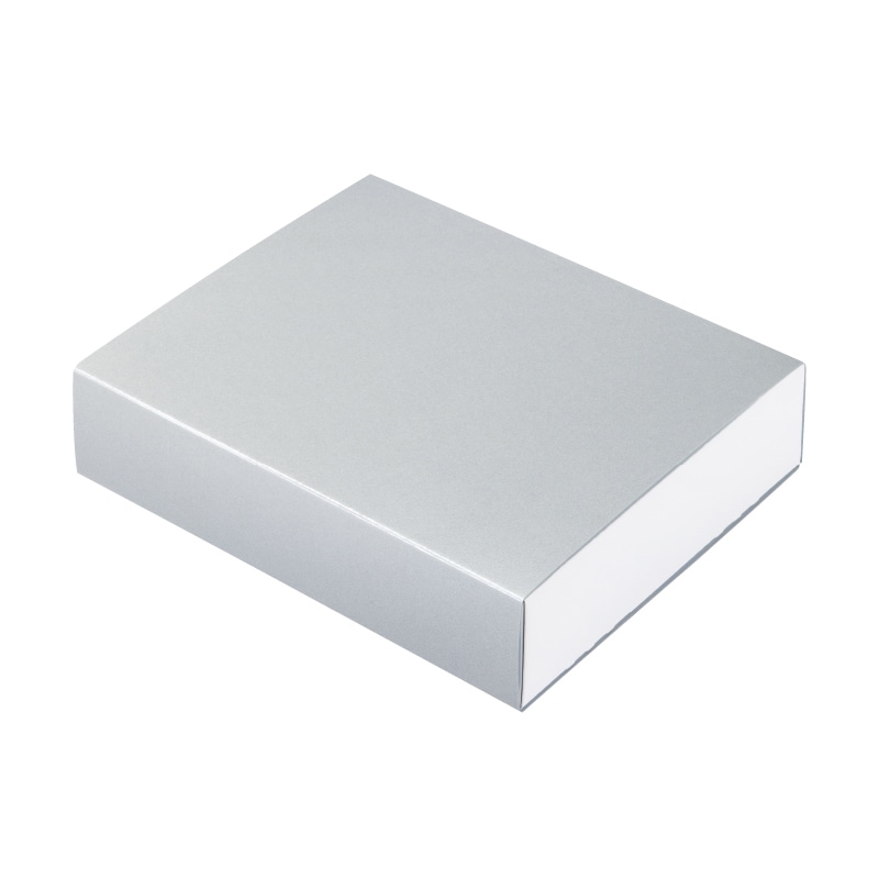 柳井紙工 ギフトケース ギフト ペティート・パール 24×20 グレー 21933 50個/箱（ご注文単位1箱）【直送品】